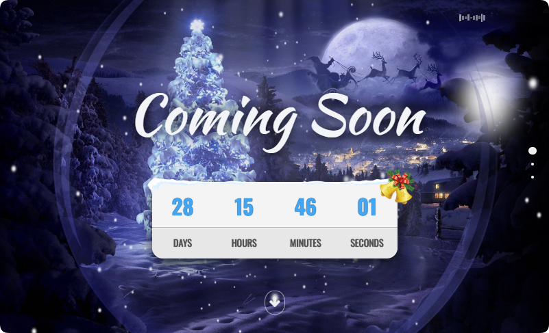 html5带音乐背景的圣诞节倒计时页面代码-颜夕资源网-第17张图片