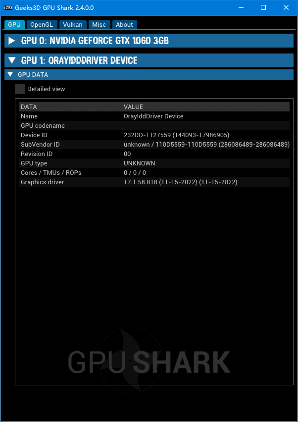 GPU Shark 显卡GPU监视工具 v2.7.0.0 绿色版-颜夕资源网-第18张图片