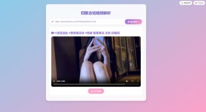 二次元聚合短视频解析去水印系统源码-颜夕资源网-第18张图片