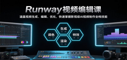 Runway视频编辑课，涵盖视频生成、编辑、优化，快速掌握影视级AI视频制作全栈技能-颜夕资源网-第18张图片