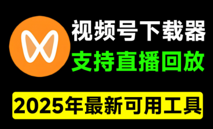 视频号下载器！支持直播回放下载，使用超简单，一键下载为MP4格式-颜夕资源网-第18张图片