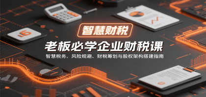 老板必学企业财税课：智慧税务、风险规避、财税筹划与股权架构搭建指南-颜夕资源网-第18张图片