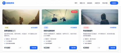 100套好看的网站模版-颜夕资源网-第18张图片