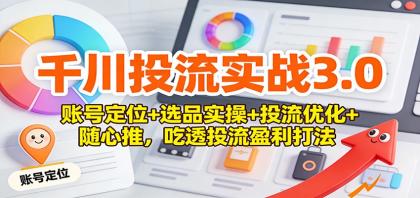千川投流实战3.0：账号定位+选品实操+投流优化+随心推，吃透投流盈利打法-颜夕资源网-第18张图片