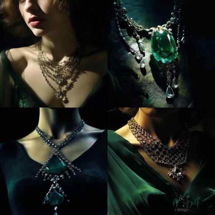 463个Midjourney珠宝摄影提示词：覆盖全品类珠宝，AI设计秒出专业效果-颜夕资源网-第20张图片