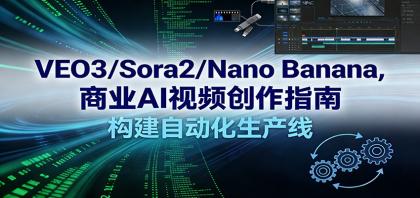 VEO3/Sora2/Nano Banana商业AI视频创作指南，构建自动化生产线-颜夕资源网-第18张图片
