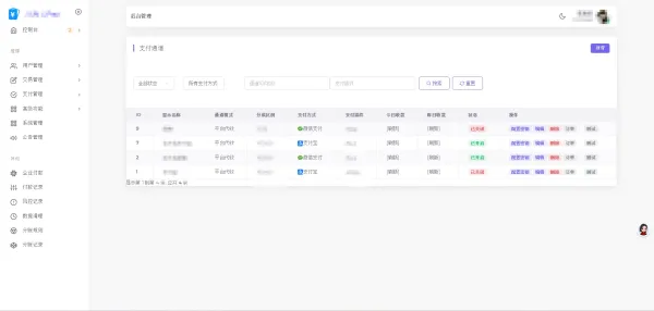 2026最新易支付开源模板前台+用户中心+后台三合一-颜夕资源网-第20张图片